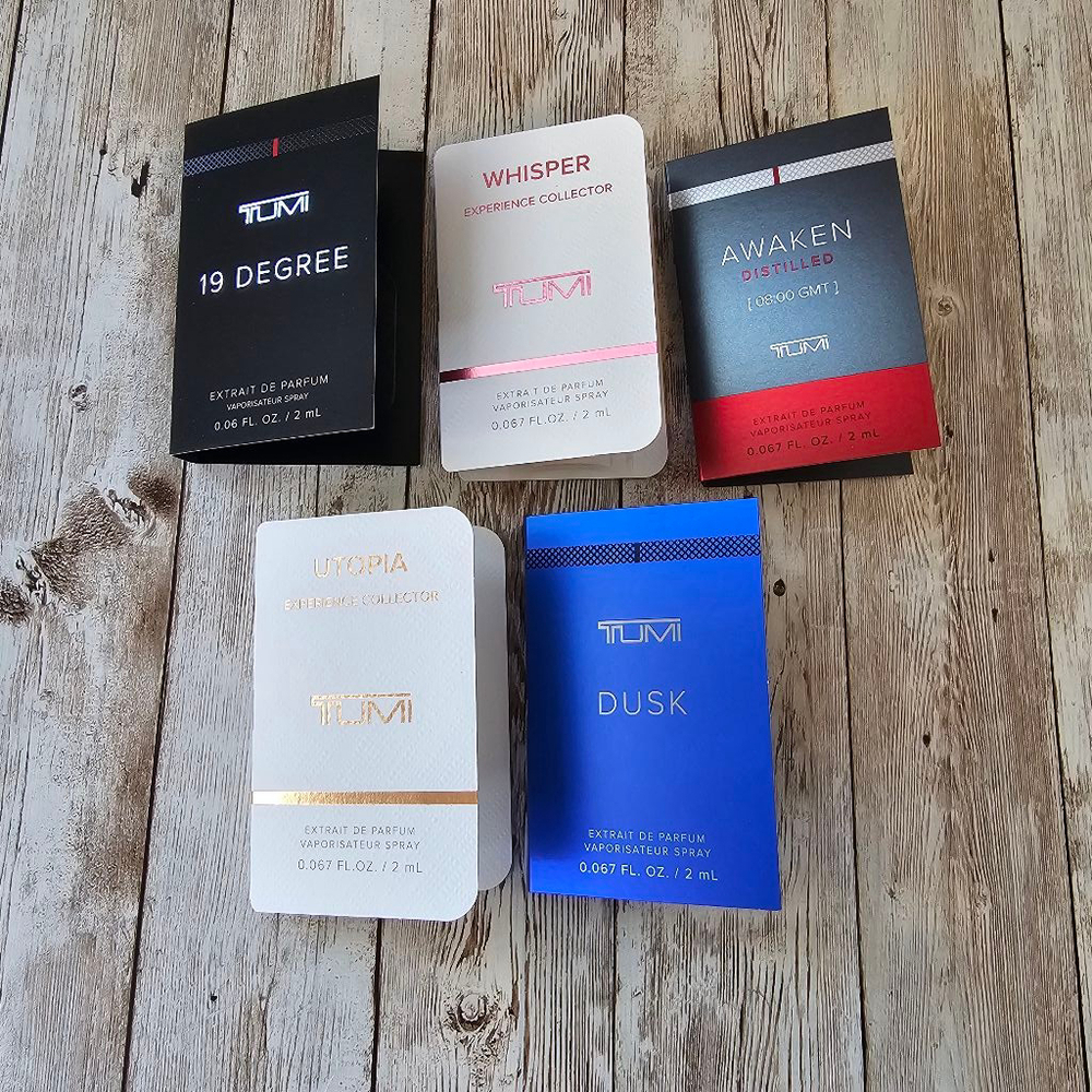 TUMI samples